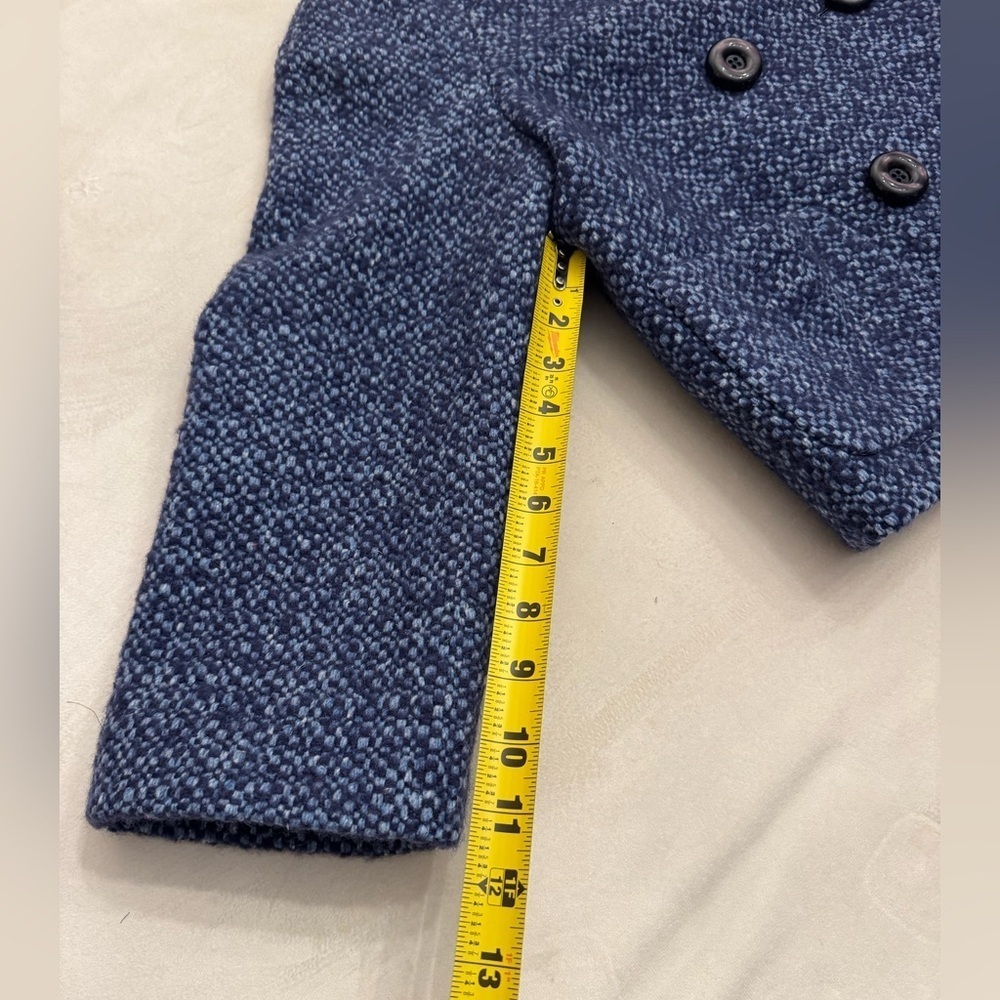 Michael Kors Collection Tweed Double Breasted Jacket, sz 2 - Picture 9 of 13